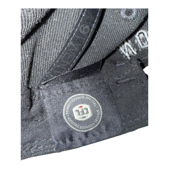 Hamilton Tiger-Cats Hat Cap Strap Back Mens Black CFL Football Blackout New Era - Picture 8 of 9